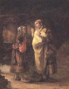 Willem Drost Ruth declares her Loyalty to Naomi (mk33) Spain oil painting artist